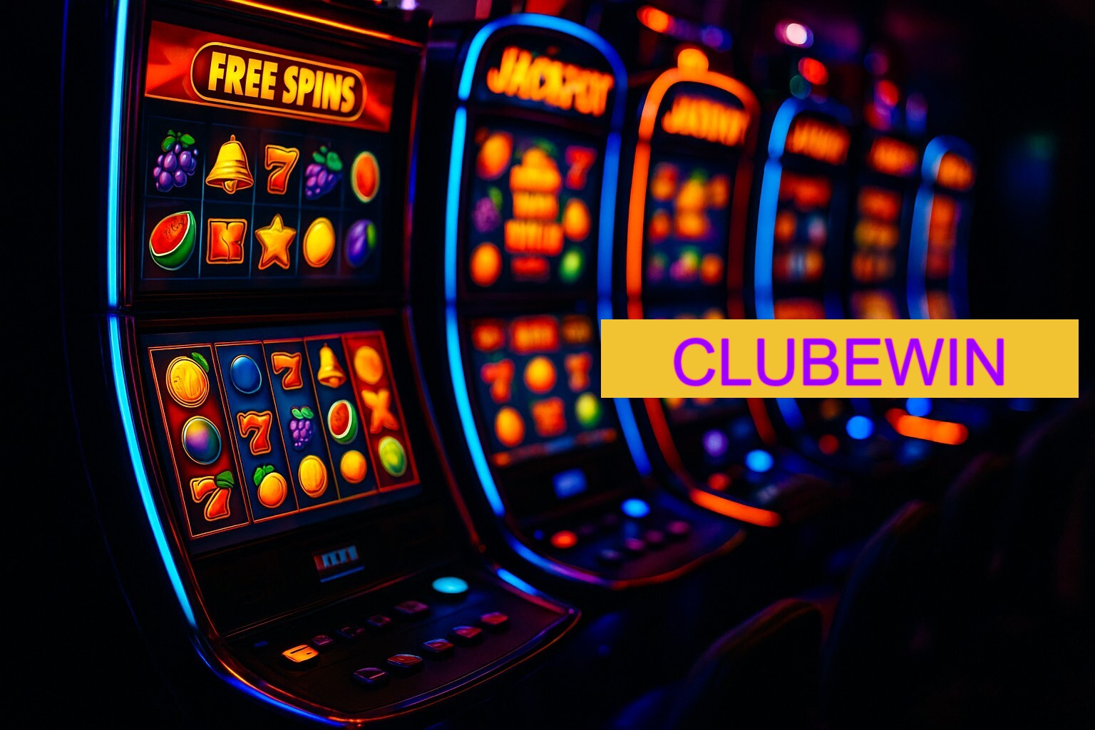 Diversos jogos de caça-níqueis